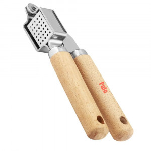 Presa Pufo cu maner din lemn, pentru usturoi, 20 cm- rezistenta, practica si eleganta
