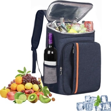 Rucsac termoizolant de calatorie sau camping, 39 x 27 cm, albastru