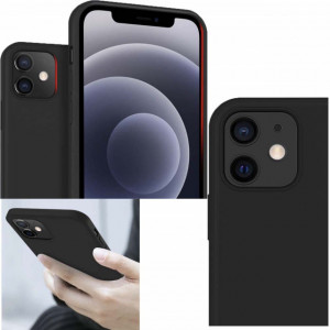 husa neagra iphone 12 