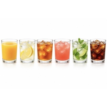 Set 6 pahare din sticla transparenta pentru deserturi si aperitive, 80 ml– pahare elegante pentru candy bar, mousse, panna cotta, shoturi, petreceri si evenimente