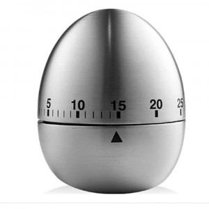 Temporizator Pufo Moderno din inox pentru bucatarie, 7.5 cm– elegant, precis si usor de utilizat