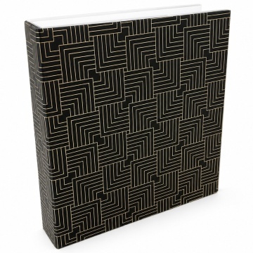 Album foto elegant Pufo Lines pentru 160 fotografii, coperta decorativa, 22 x 23 cm