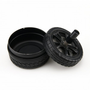 scrumiera cu buton 