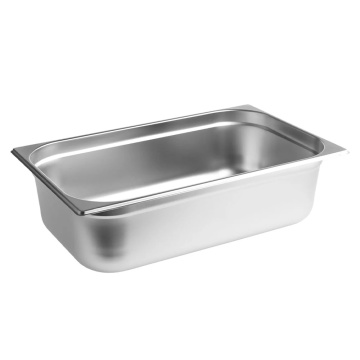 Tava gastronorm Pufo din inox pentru depozitare alimente, sosuri, inghetata, ideal pentru catering, restaurante, fast food, horeca, capacitate 2.5 L