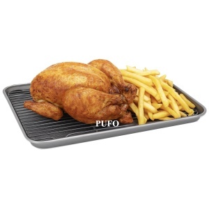 Pufo Rabel Tava Pufo pentru Cuptor cu Gratar Detasabil- Ideala pentru Fripturi ...