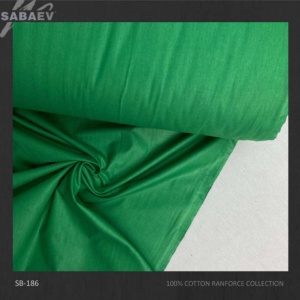 Bumbac ranforce imprimat UNI VERDE FOREST rola 30m/240cm