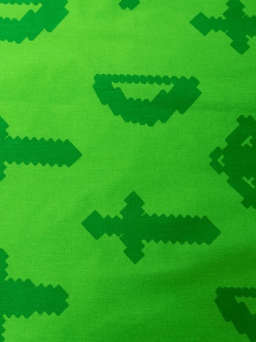 Set lenjerie de pat, 2 piese, reversibila, 100% bumbac, 140 x 200 cm, 70 x 90 cm, multicolor, Icon, Minecraft - Img 3