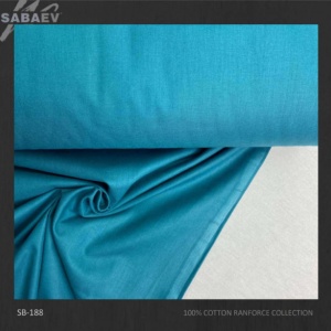 Bumbac ranforce imprimat UNI ALBASTRU SKY rola 30m/240cm