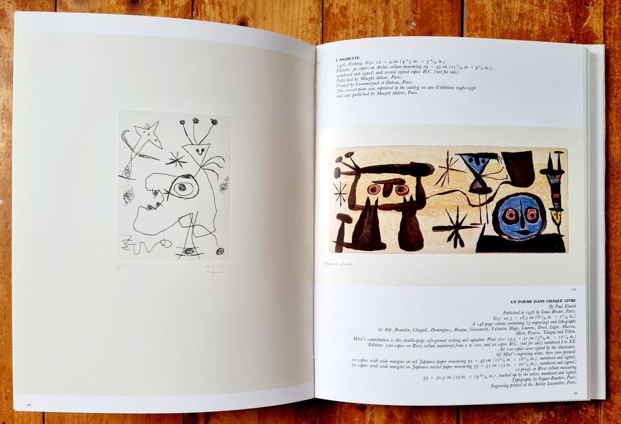 Jacques Dupin - Miro Graveur. Miro Engraver. Volume I: 1928-1960
