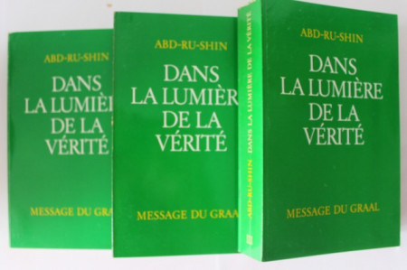 Abd-Ru-Shin - Dans la lumiere de la verite. Message du Graal (3 vol. in caseta speciala, editie in limba franceza) - Img 2