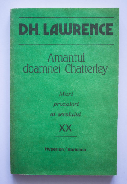 D. H. Lawrence - Amantul doamnei Chatterley