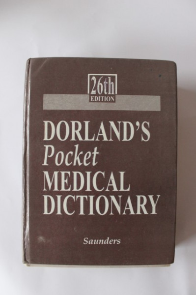 Dorland's Pocket Medical Dictionary (editie hardcover, in limba engleza)