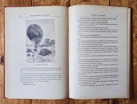 Jules Verne - Cinq Semaines en Ballon (editie hardcover) - Img 5