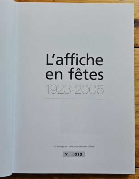L`affiche en fetes (1923-2005) (editie hardcover) - Img 3