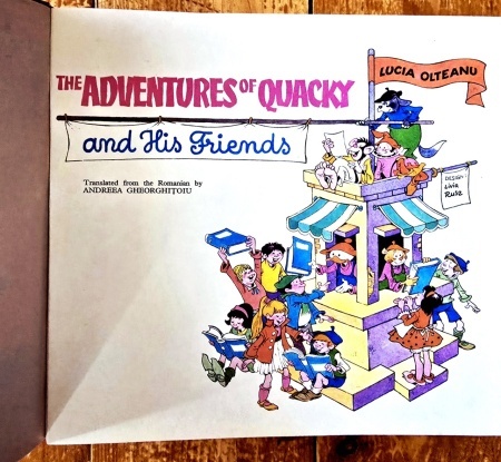 Lucia Olteanu, Livia Rusz - The Adventures of Quacky and His Friends (editie hardcover) - Img 3