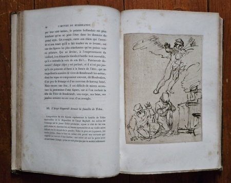 M. Charles Blanc - L`oeuvre complet de Rembrandt. Catalogue raisonne (2 vol., editie hardcover, frumos relegata) - Img 7