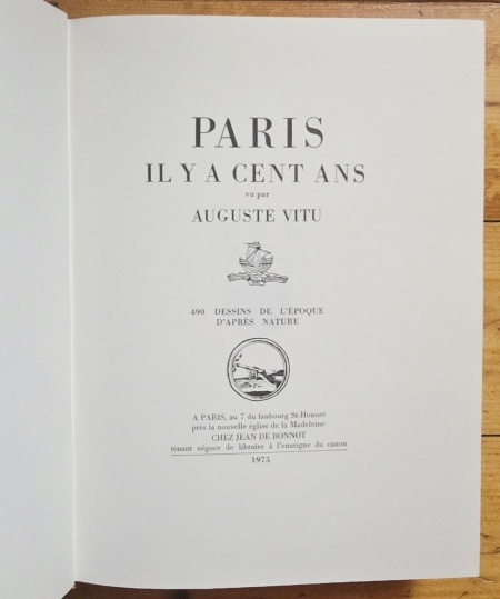Auguste Vitu - Paris il y a cent ans vu par Auguste Vitu (editie hardcover) - Img 3