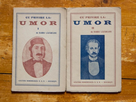 Barbu Lazareanu - Cu privire la: umor (2 vol., editie interbelica)