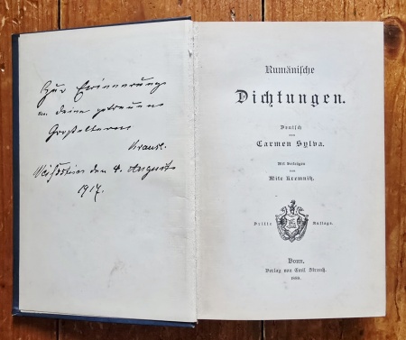 Carmen Sylva - Rumanische Dichtungen (editie hardcover) - Img 2