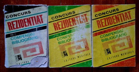 Colectiv autori - Compendiu bibliografic pentru tematica concursului de intrare in rezidential, profil medicina generala (3 vol.)