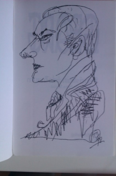 Georg Trakl - Sebastian in vis / Sebastian im Traum (editie bilingva, romano-germana, cu autograful traducatorului - Petre Stoica, al ilustratorului - Tudor Jebeleanu si al ingrijitorului editiei - Nicolae Tzone) - Img 4