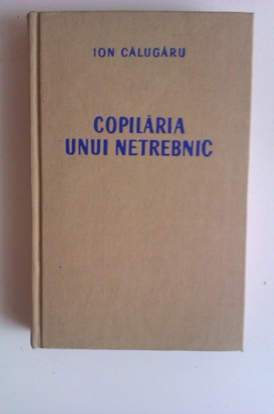 Ion Calugaru - Copilaria unui netrebnic (cu autograful sotiei, pictorul Titina Calugaru) - Img 2