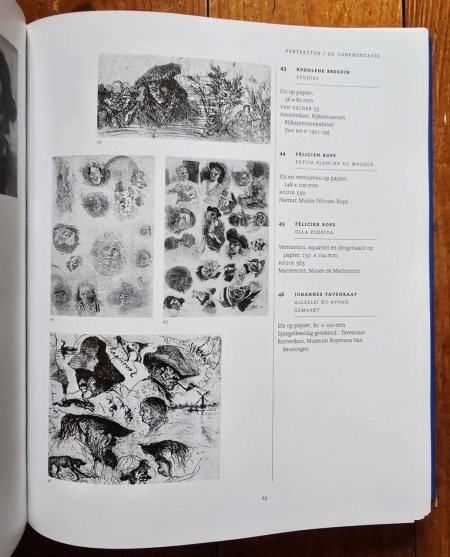 James Ensor - Ensorgrafiek in confrontatie (Museum voor Schone Kunsten, Oostende, 19 September 1999 - 13 Februari 2000) (editie hardcover) - Img 5