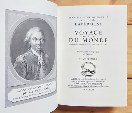 Jean-Francois de Galaup, comte de Laperouse - Voyage autour du monde pendant les annees 1785, 1786, 1787 et 1788 (2 vol., editie hardcover, ”exemplaire de tete”) - Img 4