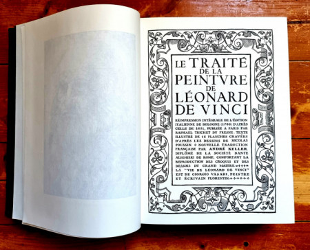 Leonard de Vinci - Le traite de la peinture de Leonard de Vinci (editie hardcover, bibliofila, bilingva) - Img 3