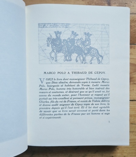 Marco Polo - Ici commence le livre de Messire Marco Polo noble citoyen de Venise ou l`on raconte Les Merveilles du Monde (editie hardcover) - Img 5