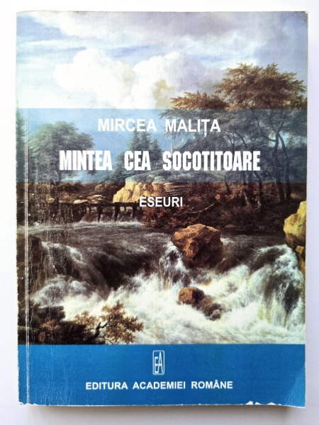 Mircea Malita - Mintea cea socotitoare. Eseuri (cu autograf) - Img 2