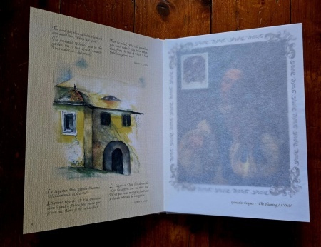 Romania through stamps. The Senses in painting / Roumanie par des timbres. Les Sens en peinture (editie hardcover, bibliofila, bilingva) - Img 4
