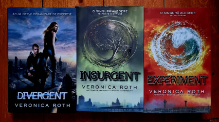 Veronica Roth - Trilogia Divergent (Divergent. Insurgent. Experiment) (3 vol., editie hardcover)