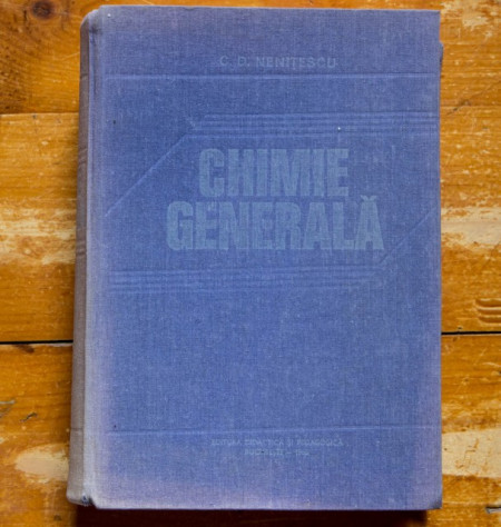 C. D. Nenitescu - Chimie generala (editie hardcover) - Img 2