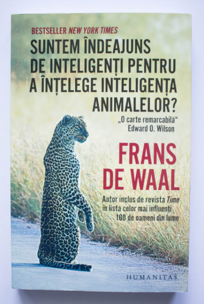Frans de Waal - Suntem indeajuns de inteligenti pentru a intelege inteligenta animalelor?