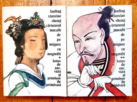 Lanling Xiaoxiao Sheng - Carturarul mucalit de pe magura cu magnolii. Lotus de aur, vaza si prunisor de primavara (2 vol.)