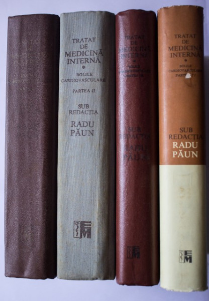Radu Paun - Tratat de medicina interna. Bolile cardiovasculare (4 vol., editie hardcover) - Img 2