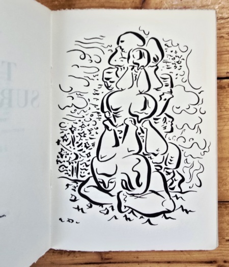 Tristan Tzara - Terre sur terre. Dessins d`Andre Masson (editie princeps, in etui special) - Img 7