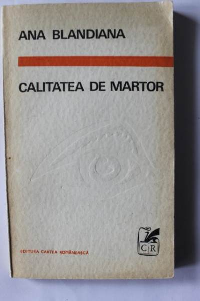 Ana Blandiana - Calitatea de martor (cu autograf) - Img 2