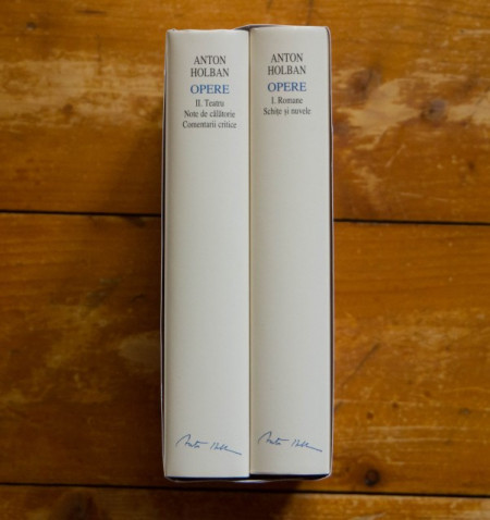 Anton Holban - Opere I-II (I. Romane. Schite si nuvele, II. Teatru. Note de calatorie. Comentarii critice), (2 vol., editie hardcover) - Img 2