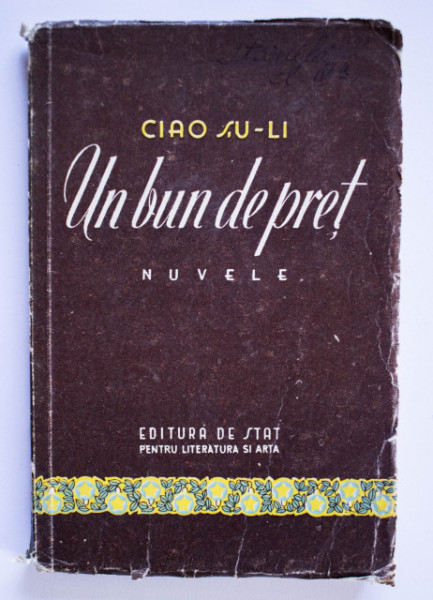 Ciao Su-li - Un bun de pret (nuvele)