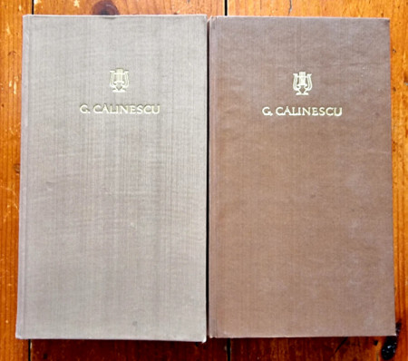 G. Calinescu - Opere V-VI. Bietul Ioanide (2 vol., editie hardcover) - Img 2
