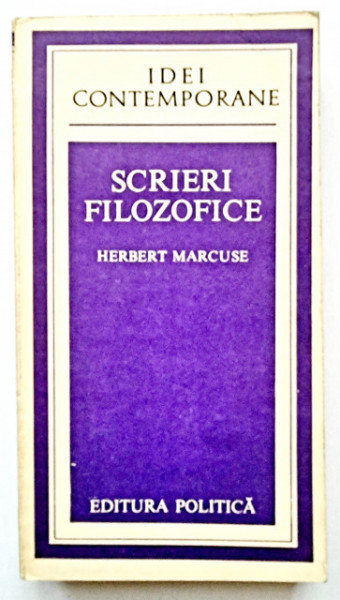 Herbert Marcuse - Scrieri filozofice
