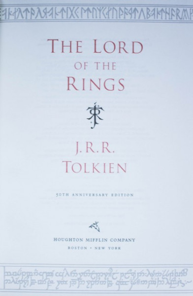 J.R.R. Tolkien - The Lord of The Rings (50th Anniversary Edition) (editie hardcover, bibliofila, in limba engleza, in caseta speciala) - Img 5