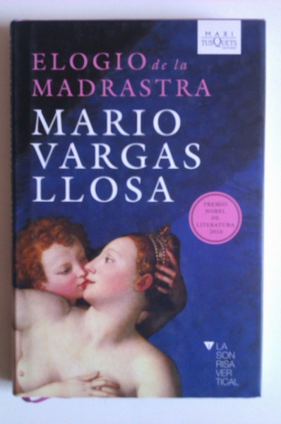 Mario Vargas Llosa - Elogio de la madrastra (editie hardcover, in limba spaniola, cu autograf) - Img 2