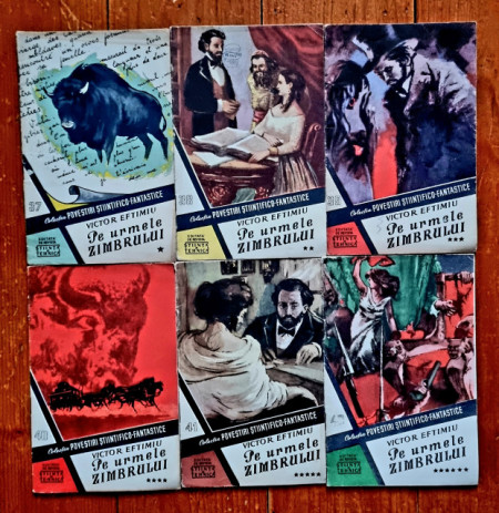 Victor Eftimiu - Pe urmele zimbrului (6 vol.)