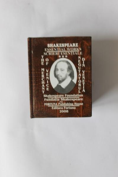 William Shakespeare - Scrieri esentiale I (5 vol. in caseta speciala, format liliput, editie bilingva romano-engleza, hardcover) - Img 3