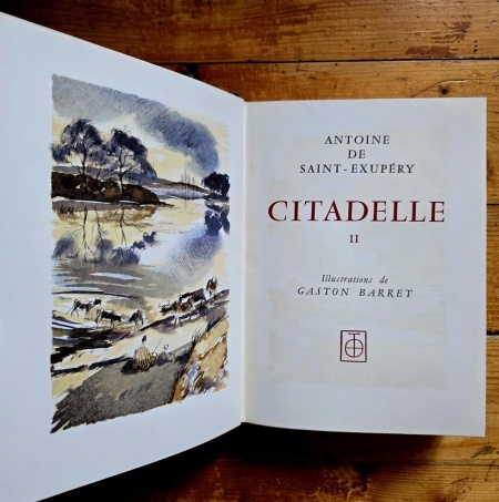 Antoine de Saint-Exupery - Citadelle II (editie hardcover, frumos relegata, in etui special) - Img 5