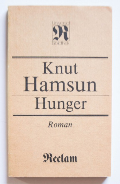 Knut Hamsun - Hunger (editie in limba germana)