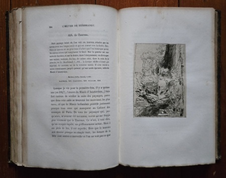 M. Charles Blanc - L`oeuvre complet de Rembrandt. Catalogue raisonne (2 vol., editie hardcover, frumos relegata) - Img 15
